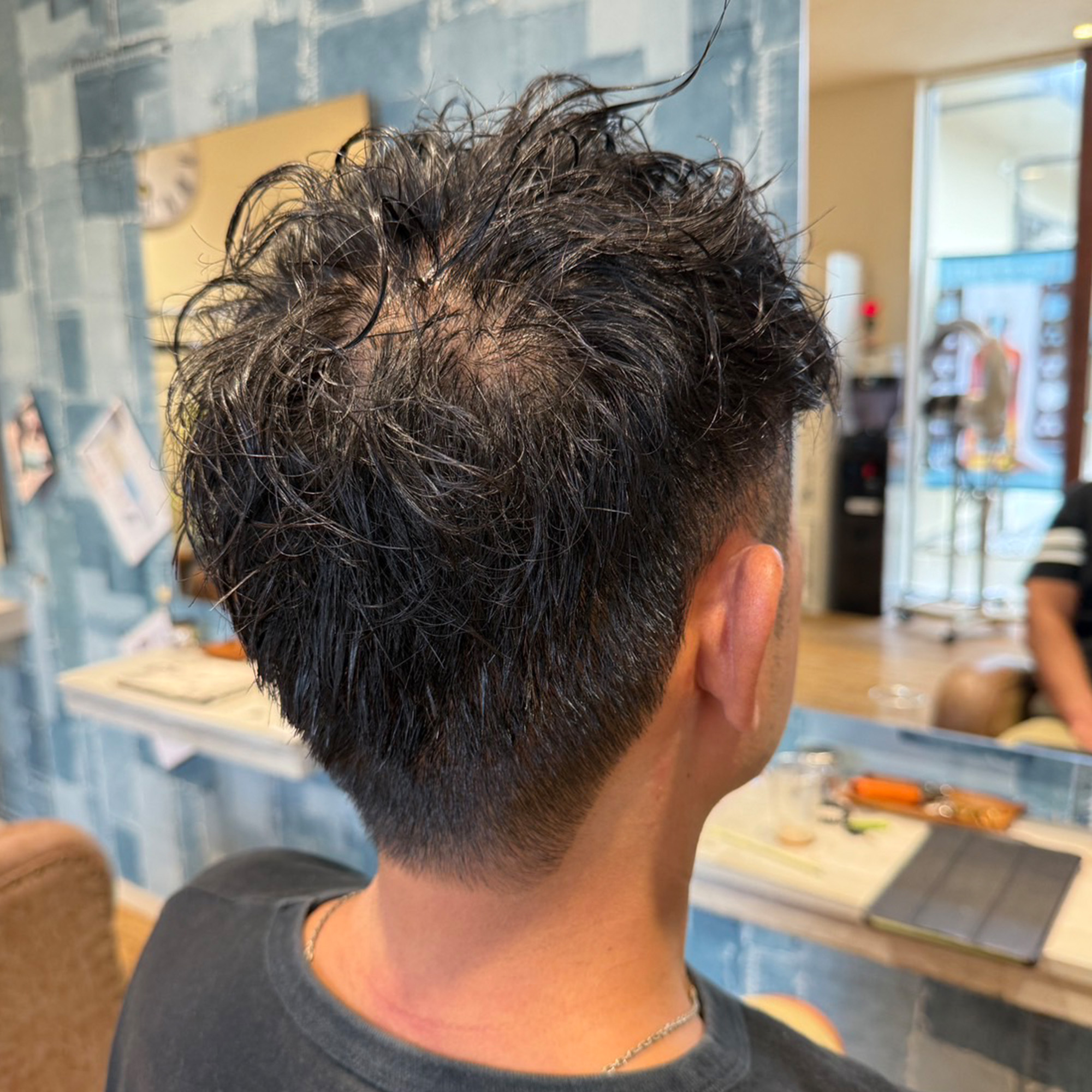 スタイリングも簡単&清潔感抜群!【 スペインカール 】