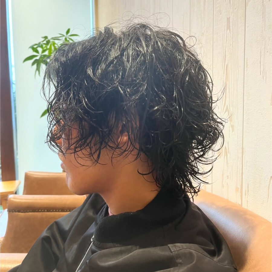 大人の色気たっぷり！【 縦落ち濡れ髪スタイル 】