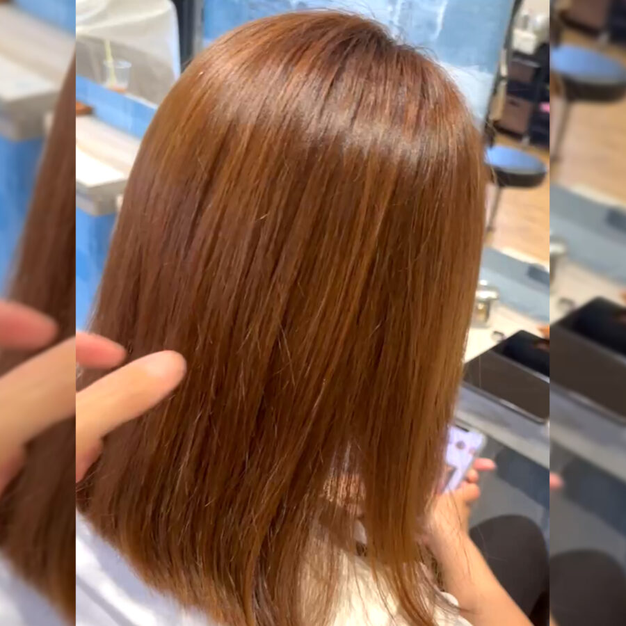 セットのしやすさや艶感も改善【 髪質改善トリートメント 】